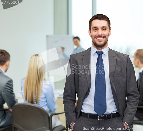 Image of handsome buisnessman