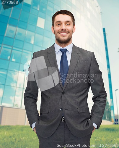 Image of handsome businessman