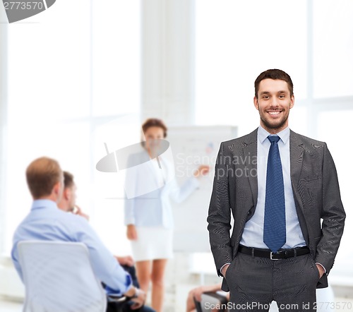 Image of handsome buisnessman