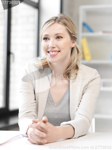 Image of happy and smiling woman