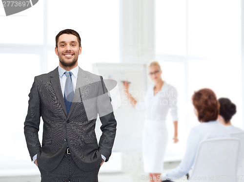 Image of handsome buisnessman
