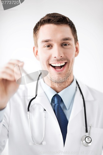 Image of male ear nose throat doctor