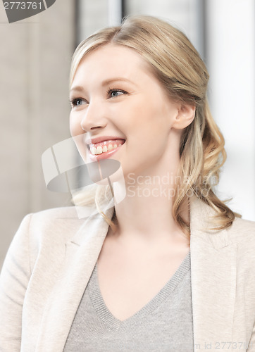 Image of happy and smiling woman