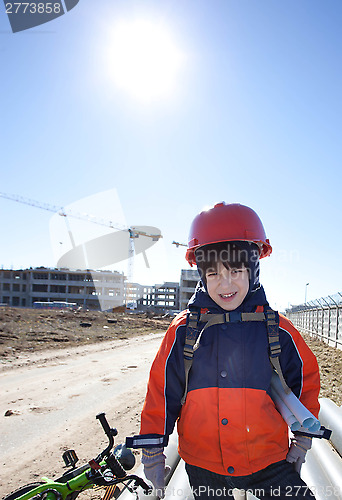 Image of young builder