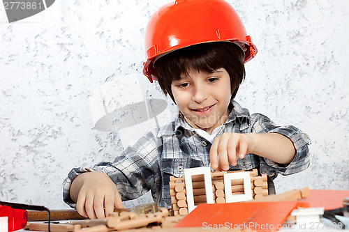 Image of young builder