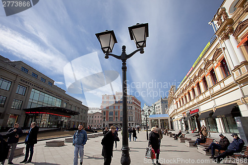 Image of Moscow, Russia, Kuznetsky Most street