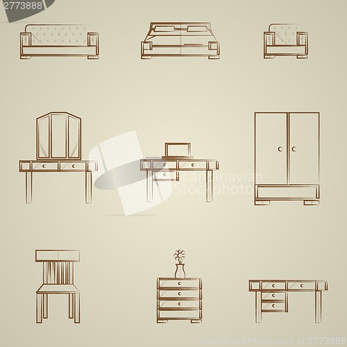 Image of Icons for furniture