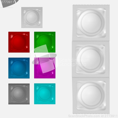 Image of Illustration of condoms
