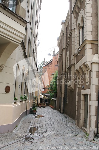 Image of Old street in Riga