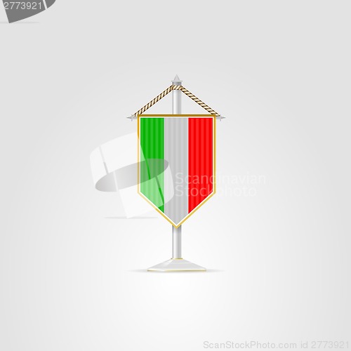 Image of Illustration of national symbols of European countries. Italy.