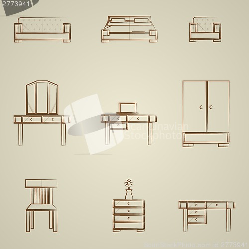 Image of Icons for furniture