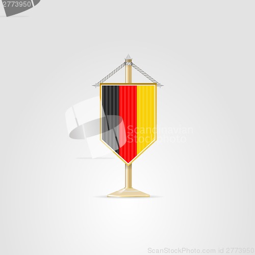 Image of Illustration of national symbols of European countries. Germany.