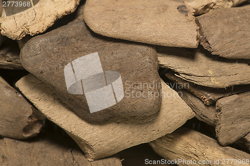 Image of polished wood sea