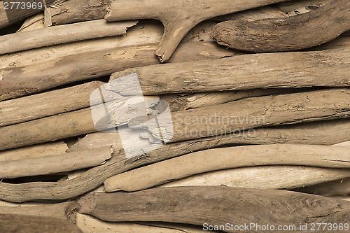 Image of polished wood sea