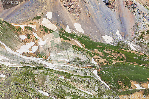 Image of High Altitude Mountains Surface