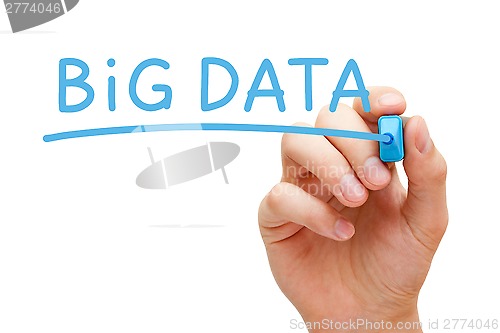 Image of Big Data Blue Marker
