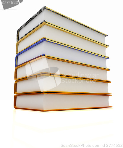 Image of The stack of books