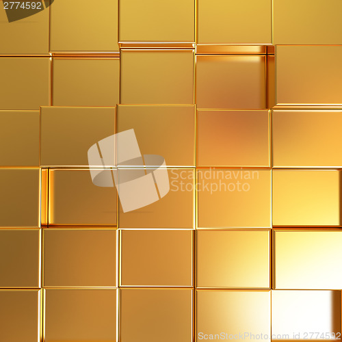 Image of Gold urban background