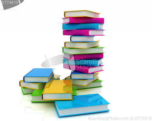 Image of Colorful real books