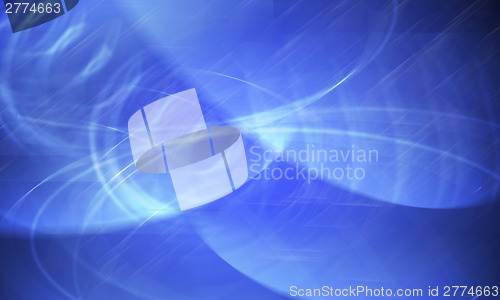 Image of electronic blue background