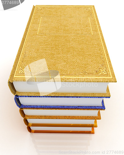 Image of The stack of books 