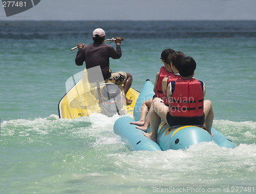 Image of Banana boat and water scooter