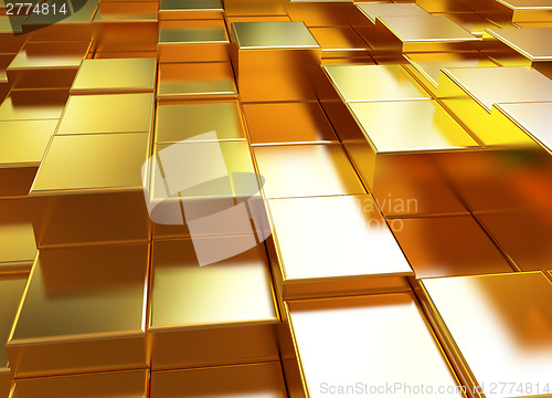 Image of Gold urban background