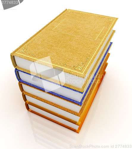 Image of The stack of books 