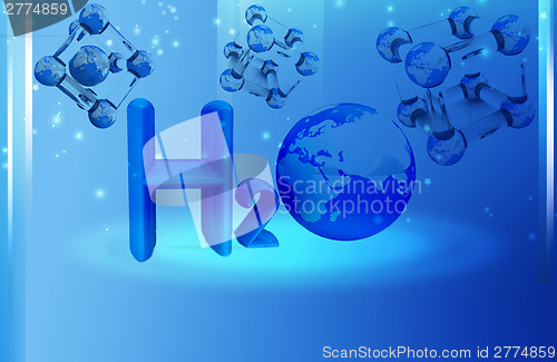 Image of Global water background