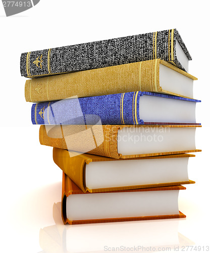 Image of The stack of books