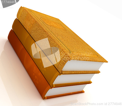 Image of The stack of books 