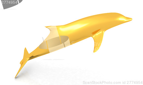 Image of golden dolphin