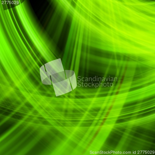 Image of Green energy jet background. EPS 10