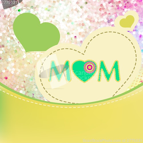 Image of Happy Mother's Day. EPS 10