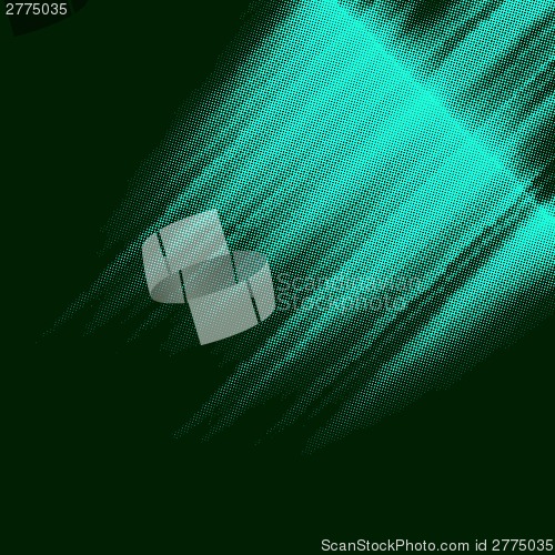 Image of Abstract green blue halftone. EPS 10