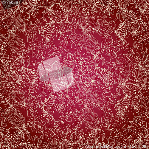 Image of Seamless abstract hand-drawn texture