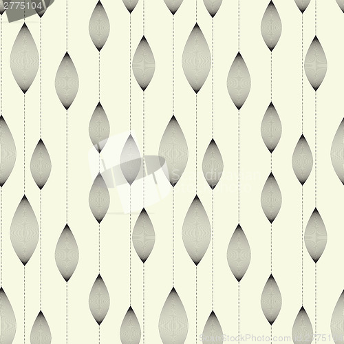 Image of Repeating graphic geometric tiles of rhombuses