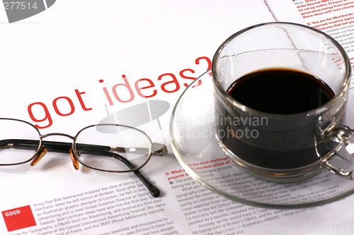 Image of coffee with creative