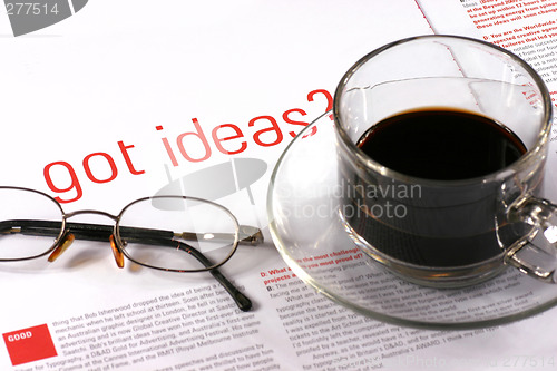 Image of coffee with creative