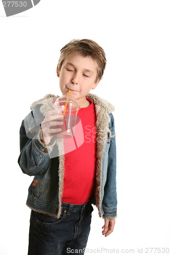 Image of Sipping a fresh fruit juice