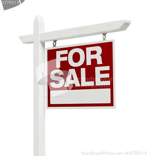 Image of Home For Sale Real Estate Sign with Clipping Path