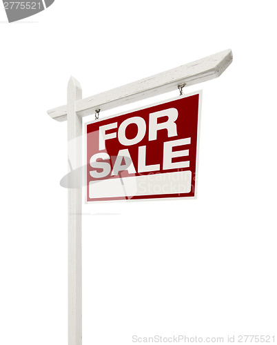 Image of Home For Sale Real Estate Sign with Clipping Path