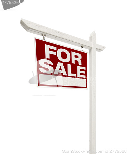 Image of Home For Sale Real Estate Sign with Clipping Path