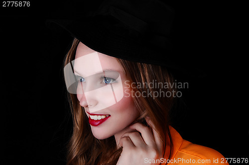Image of Portrait of young woman.