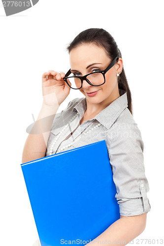 Image of business woman with glasses