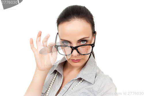 Image of business woman with glasses