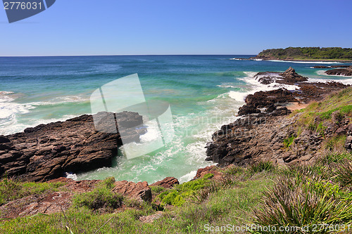 Image of Volcanic rocks Kiama Downs NSW Australia