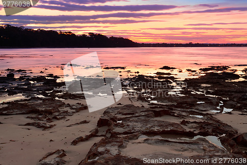 Image of Sunset at Plantation Point NSW Australia