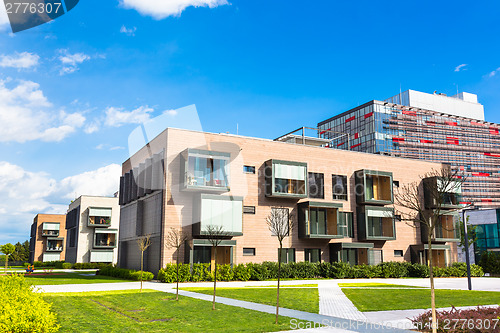 Image of Modern residential architecture.