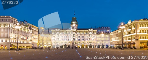 Image of City Hall, Palazzo del Municipio, Trieste, Italy.